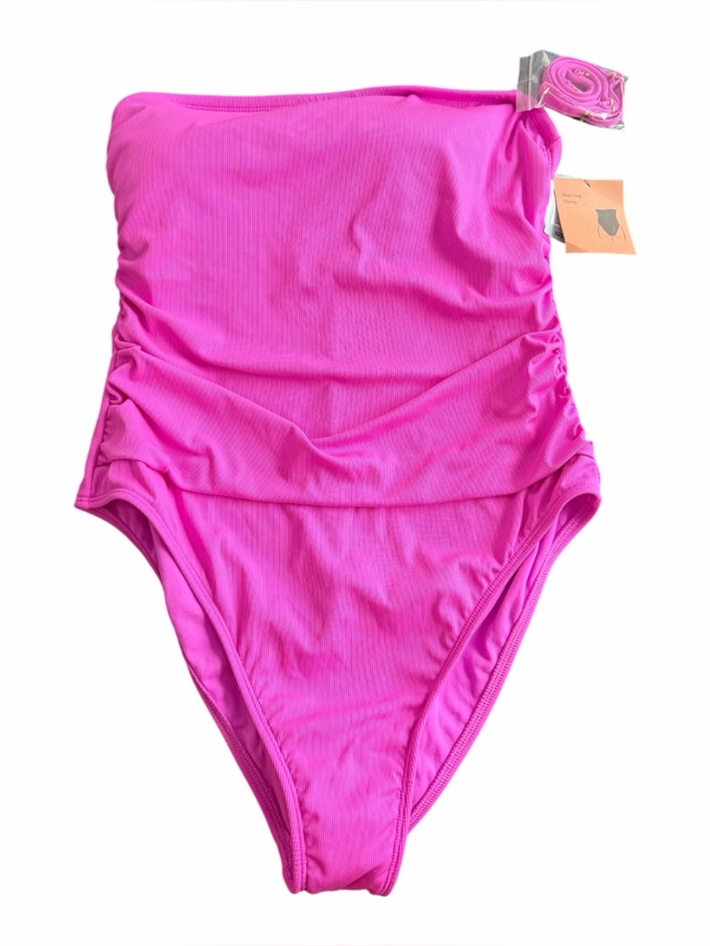Shade & Shore Girls Hot Pink One-Piece Swimsuit(008)